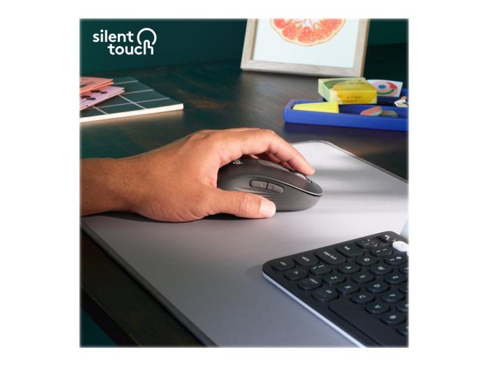 Logitech Signature M650L Left Wireless/Bluetooth BT 4000dpi (optyczna, 1, 5) (grafitowy) [910-006239]