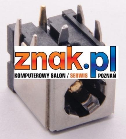 Gniazdo zasilania GNL20 do wtyczki 5.5x2.5mm do notebooków Asus F2F, A2500D / Compaq EVO N1000C / Gateway M210, M460, 6000 Series / Toshiba Satelite M40X