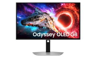 (27) Samsung Odyssey G8 LS27HG800SUXEN (QD-OLED, 3840x2160, 250, 0.03ms, HDR400, HDR10+, 240Hz) (2xHDMI 2.1, 1xDP 2.1, 1xUSB-C DP 98W, 2xUSB-A 3.2 Gen1 5Gb, minijack) srebny
