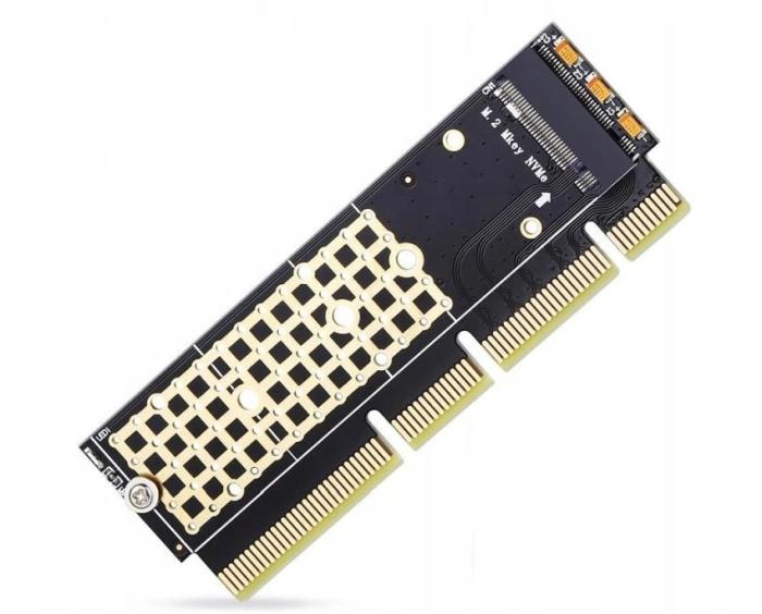 Kontroler (adapter) PCIe 3.0 x4, x8, x16 Gen3 / PCIe m.2 NVME SSD, LowProfile [ZN0338]