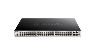 D-Link 52-Port Gigabit Stackable PoE Smart Managed Switch including 4 10G SFP+, 370W PoE budget [DGS-1510-52XMP/E]