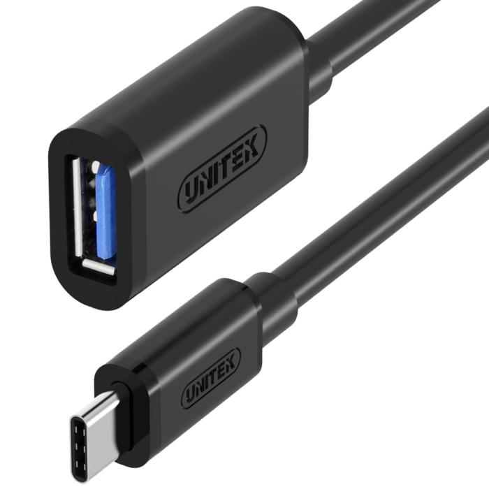 Unitek Y-C476BK (adapter) USB-C / USB AF (15 cm)