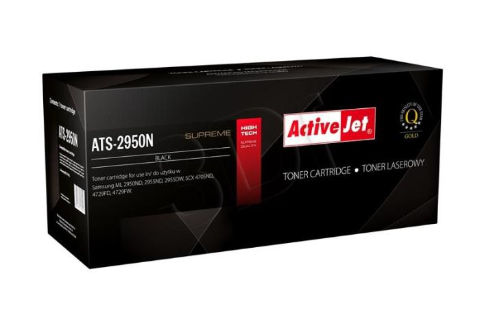 ATS-2950N - czarny toner ActiveJet, 2500 stron (zamiennik MLT-D103L, SU728A, SU716A) (Samsung ML 2950ND, 2955ND, 2955DW, SCX 4705ND, 4729FD, 4729FW)