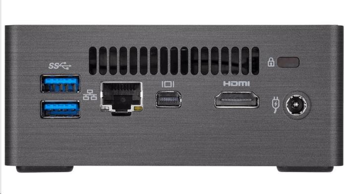 Komputer miniPC GIGABYTE BRIX GB-BLPD-5005 Pentium J5005 DDR4 SO-DIMM 1xM.2 WiFi DP HDMI