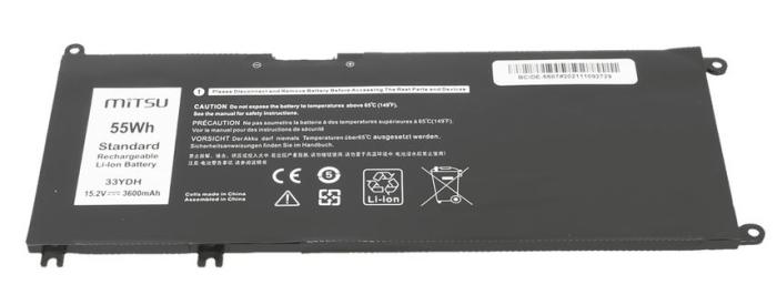 Mitsu bateria Dell Inspiron 15 5587, 7588 15.2V, 3600mAh [BC/DE-5587]