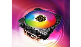 Gembird Huracan X140 ARGB (1x120 mm) (wysokość 86mm) [CPU-HURACAN-ARGB-X140]