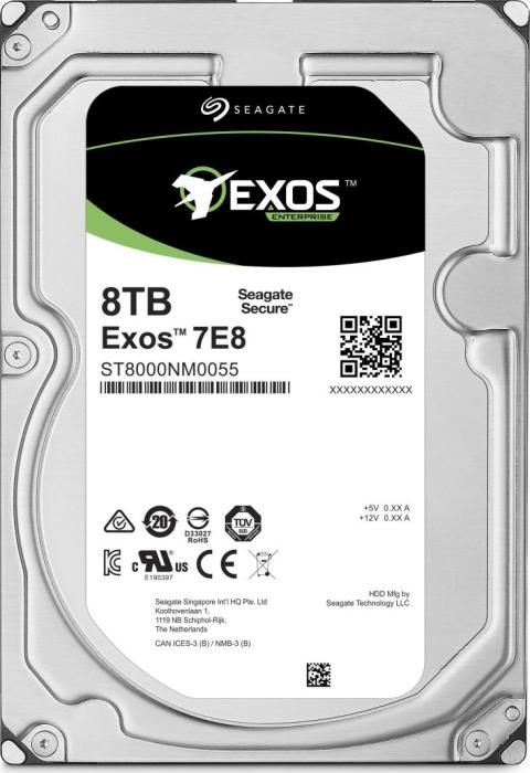 Seagate 8TB Exos 7E8 (SATA III, ATA/600, 256MB, 7200) [ST8000NM000A]