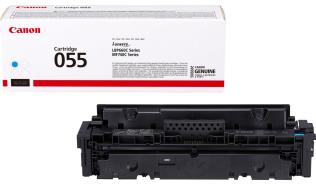 CRG-055 Cyan (3015C002) oryginalny toner Canon, 2100 str. (Canon i-SENSYS LBP663Cdw, LBP664Cx, MF742Cdw, MF744Cdw, MF746Cx)