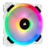 Corsair LL120 RGB LED Static Pressure PWM (3x120 mm) biały [CO-9050092-WW]