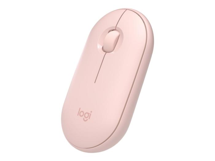 Logitech M350 Pebble Wireless Pink (optyczno-radiowa, 1, 3) [910-005717]
