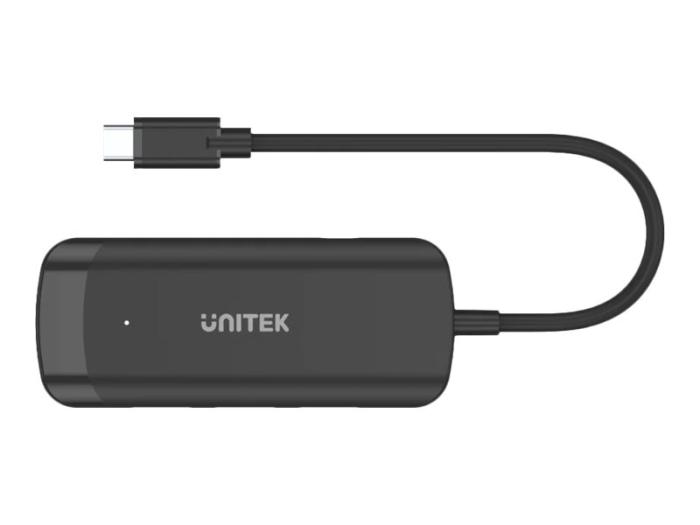 Unitek H1110B USB-C Hub (3xUSB 3.1, 1xHDMI 4K 30Hz) (aktywny z zasilaczem)