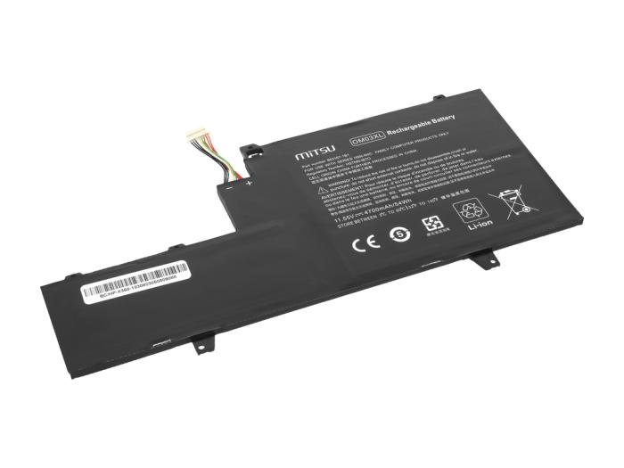 Mitsu bateria HP Elitebook x360, 1030 G2 11.55V, 4700mAh (54Wh) 3 ogniwa [BC/HP-X360-1030]