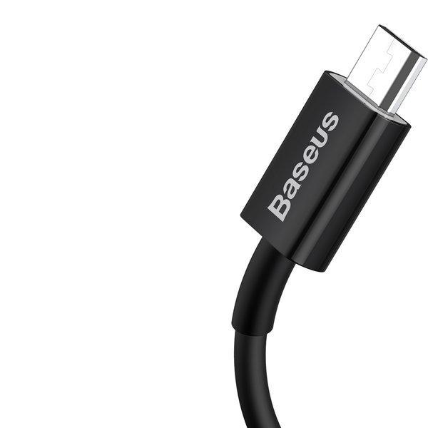Baseus kabel szybkiego ładowania i transmisji (Fast Charge) micro USB (M) / USB (M) (1.0 m) [CAMYS-A01]