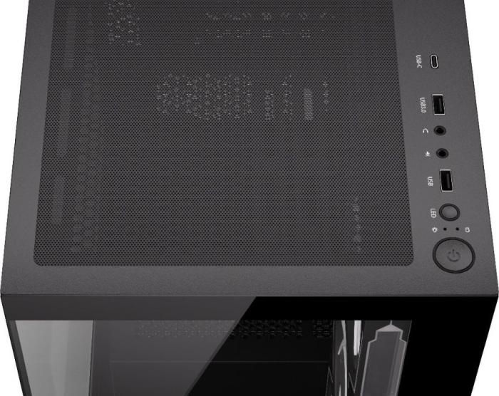 Krux Exo (szkło hartowane) (4x120 mm ARGB) (1xUSB 2.0, 1xUSB 3.2 Gen1, 1xUSB-C) (2x2.5, 2x3.5) [KRXD004]