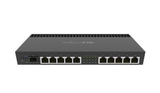 MikroTik Router 10x RJ45 1000Mb/s 1x SFP+ [RB4011IGS+RM]
