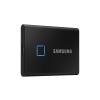 Samsung Portable T7 Touch 2TB SSD USB-C (1050/1000MB/s) (czarny) (szyfrowanie 256-bit na hasło lub odcisk palca) [MU-PC2T0K/WW]