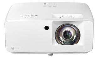 Projektor Optoma UHZ35ST krótkoogniskowy (3840x2160, 16:9, 3600 ANSI, 500000:1, 30000h) (2x HDMI, 1x USB-A, 1x VGA, 1x RS-232, 1x LAN)