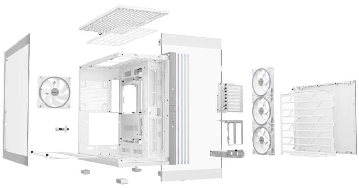 be quiet! Light Base 900 DX White E-ATX Midi [BGW70]