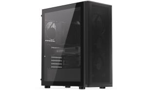 Endorfy Ventum 400 AIR (czarny) (4x120mm) (2xUSB 3.2 Gen1, 1xUSB-C Gen2 10Gb, 1xjack combo) [EY2A024]