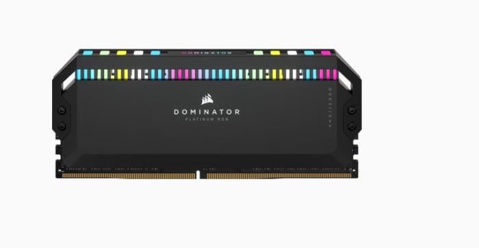 DDR5 64GB (2x32GB) 5600 MHz Corsair Dominator Platinum RGB Black CL40 1.25V [CMT64GX5M2X5600C40]