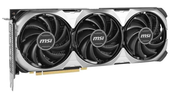 GeForce PCI-E RTX4070 Super MSI 12GB GDDR6X Ventus 3X OC [GeForce RTX 4070 SUPER 12G VENTUS 3X OC] (1xHDMI 2.1a, 3xDP 1.4a) (192-bit, PCI-E 4.0)