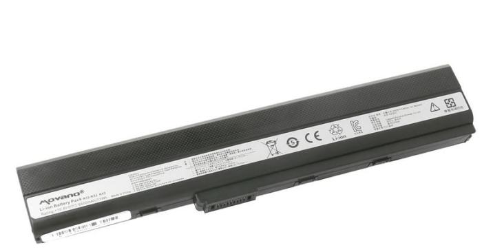 Movano bateria Asus A52 K52 10.8V/11.1, 6600mAh [BT/AS-A52H]