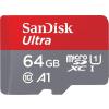 Secure Digital 64GB Sandisk Micro SDXC Ultra UHS-I Class 10 A1 Android + adapter (120MB/s) [SDSQUA4-064G-GN6MA]