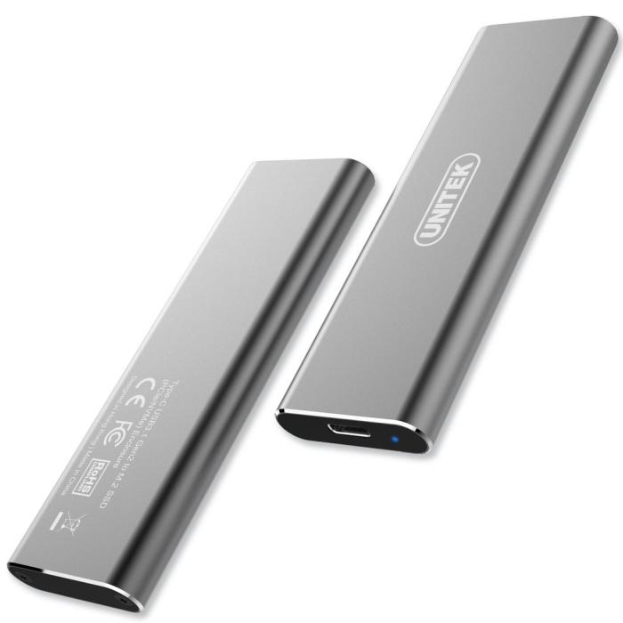 Obudowa Unitek S1201A na dysk M.2 SSD (PCIe/NVMe) USB 3.1 Gen2 Typ-C (USB-C)
