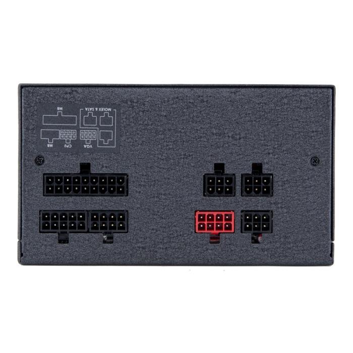 Chieftec PowerPlay GPU-550FC (550W) (1x140mm) Modularny 80+Gold (CPU 1x4+4) (PCI-E 2x6+2) (3xMolex, 6xSATA)