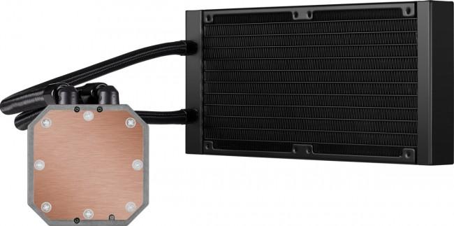 Corsair iCUE H100i ELITE CAPELLIX 240mm Radiator Dual 120mm ML RGB Fans Software Control Liquid CPU Cooler [CW-9060046-WW]