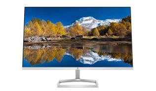 (27) HP M27fq (IPS LED, 2560x1440, 300, 5ms, 99% sRGB, 75Hz) (2xHDMI 1.4, DP 1.2) srebrny [2H4B5AAABB]