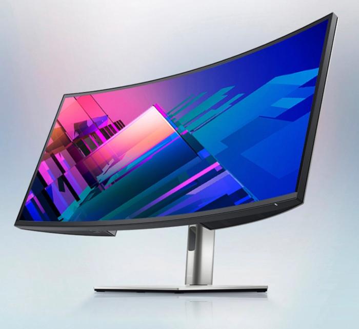 34’’ Dell UltraSharp U3423WE (IPS zakrzywiony 1900R, 3440x1440, 300, 5ms, 60Hz) (2xHDMI 2.1, DP 1.4, USB-C 3.2, 4xUSB 3.2)[210-BFIT]