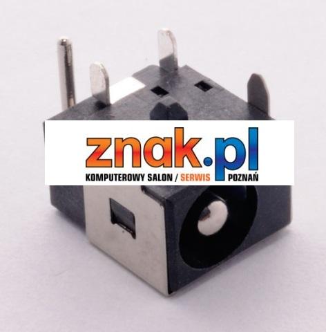 Gniazdo zasilania GNL42 do wtyczki 5.5x2.5mm do notebooków Asus N71, K73, N10, N53 / Compal AL51, CL50, CL51, DAT20, DAT23 / Lenovo IdeaPad S9, S10, S10E, M10