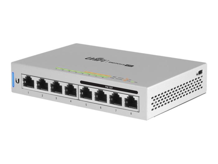 UBIQUITI UniFiSwitch 8 8x10/100/1000 4xPoE 60W (switch zarządzalny) [US-8-60W]
