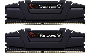 DDR4 32GB (2x16GB) 3600 MHz G.Skill RipJaws V Black CL18 XMP 2.0 18-22-22-42 1.35V [F4-3600C18D-32GVK]
