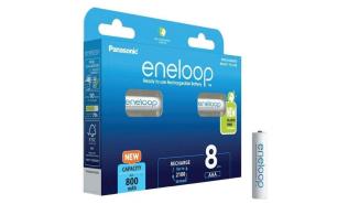 Panasonic Eneloop akumulatory LR03, AAA 800mAh (8 szt.) [BK-4MCDE/8HH]