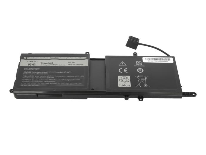 Mitsu bateria Dell Alenware 15 R3, 17 R4, 17 R5 11.4V, 8200mAh (93Wh) 6 ogniw [BC/DE-17R4]