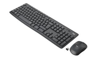 Logitech Wireless MK295 Silent grafitowy (radiowa / radiowo-optyczna) [920-009800]