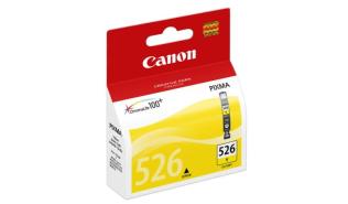 CLI-526Y (4543B001) - yellow, oryginalny wkład z atramentem Canon, 9 ml, 500 stron (Canon PIXMA MG 5150, 5250, 6150, 8150, 8250, 5350, 6250, iP 4850, 4860, 4950, 4900, 4800, MX 885, 715, 895, iX 6550)