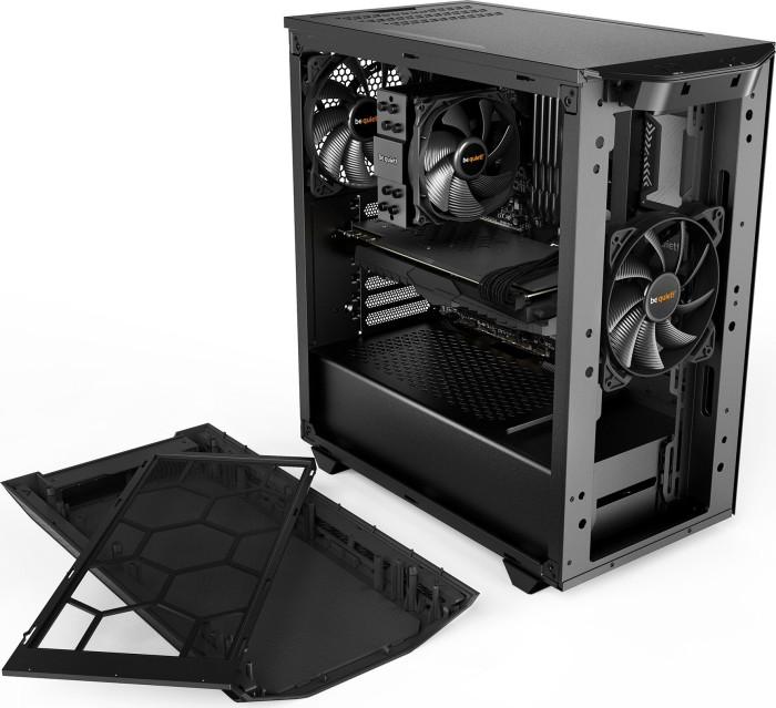 be quiet! Pure Base 500 Black ATX Midi (metal) (2xUSB 3.2 Gen1) (5x2.5, 2x3.5/2.5) [BG034]