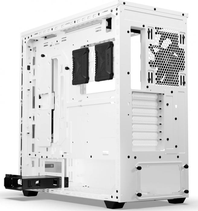 be quiet! Shadow Base 800 DX White (szkło hartowane) (2xUSB 3.2 Gen1, USB-C 3.2 Gen2) (4x2.5, 2x3.5) [BGW62]
