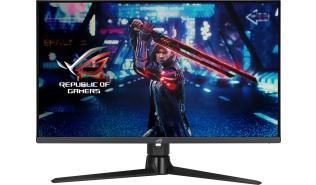 (32) Asus ROG STRIX XG32UQ (IPS W4K, 3840x2160, 600, 1ms, 130% sRGB, 160Hz) (2xHDMI 2.1, DP 1.4, 2xUSB-A 3.0) głośniki, czarny