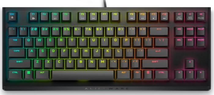 Dell AW420K Alienware TKL (mechaniczna, podśweitlana RGB) [545-BBDY]