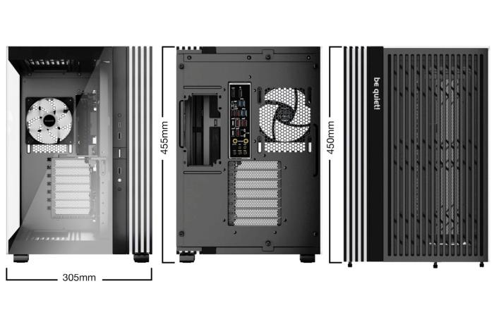 be quiet! Light Base 600 LX Black ATX Midi ARGB [BGW67]