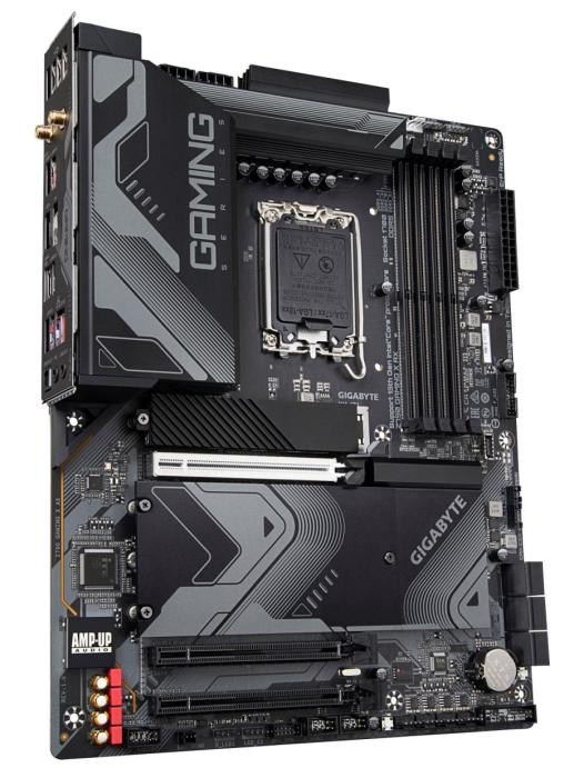 Gigabyte Z790 GAMING X AX-W (Intel Z790) [s1700, 4xDDR5 do 7600MHz, (HDMI 2.0, DP) (4xM.2, PCIe 5.0 x16, PCIe 4.0 x16, PCIe3.0 x4), WiFi 6E, ATX]