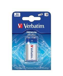 Bateria Verbatim 9V R9 6LR61 Alkaliczna (1 szt.) [49924]