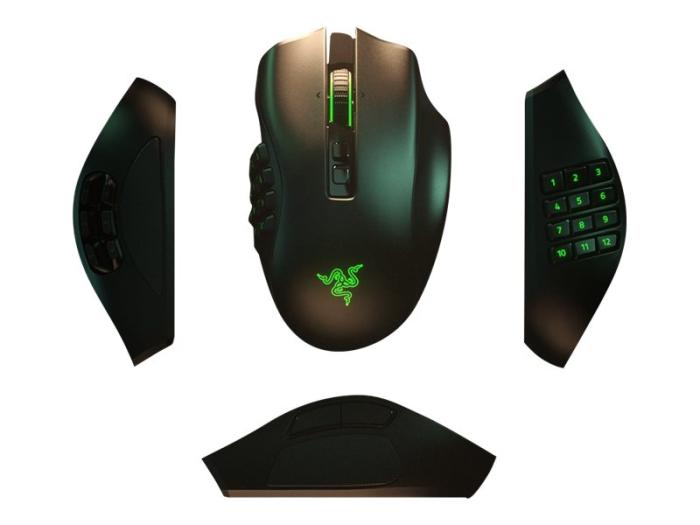 Razer Naga Pro Bluetooth 20000dpi (optyczna, USB, 1, 20) [RZ01-03420100-R3G1]
