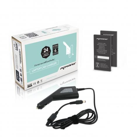Movano zasilacz samochodowy do laptopa TOSHBA 15V / 5A / 75W z wtyczką 6.3x3.0mm [ZZ/S/TOS155]