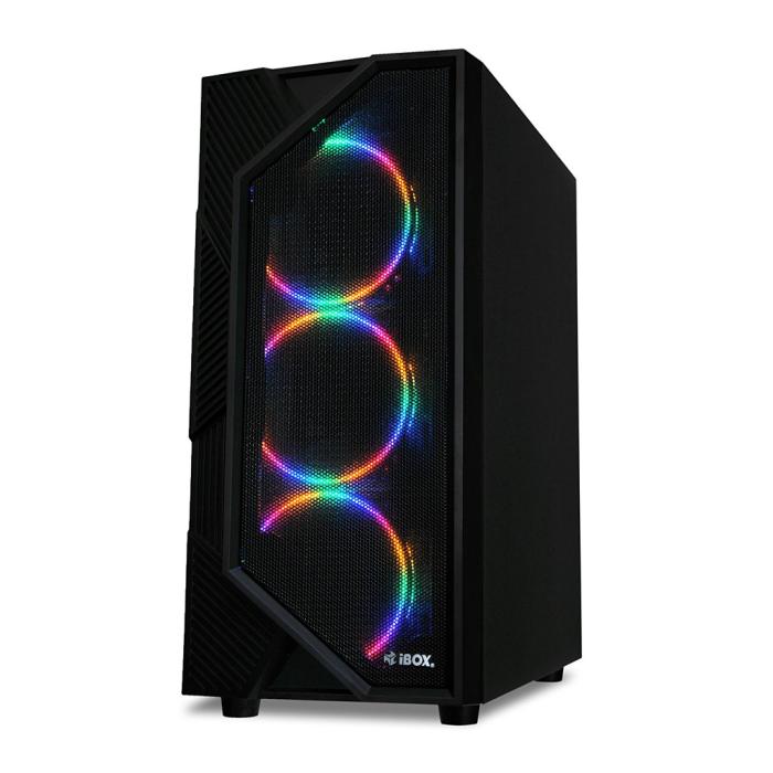 I-BOX Wizard 5 Gaming (szkło hartowane) (1xUSB 3.0, 2xUSB 2.0) (1x3.5)