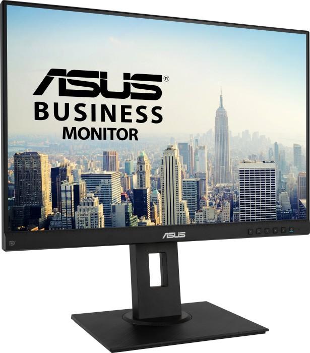 24’’ Asus BE24WQLB (IPS LED, 1920x1080, 300, 5ms, 60Hz) (VGA, HDMI 1.4, DP 1.2, 4xUSB 3.0) pivot, głośniki, czarny